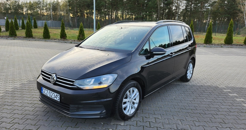 Volkswagen Touran cena 59400 przebieg: 260018, rok produkcji 2017 z Czarne małe 667